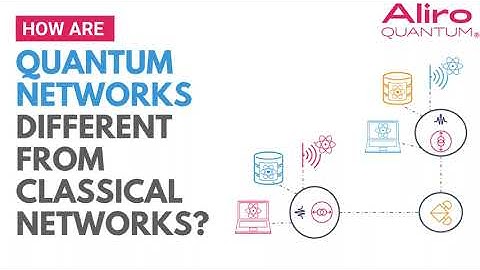 How are quantum networks different from classical networks?