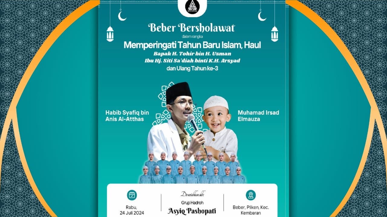 🔴LIVE HABIB SYAFIQ BIN ANIS AL-ATTHAS BERSHOLAWAT DALAM RANGKA TAHUN BARU ISLAM 1446 HIJRIAH & HAUL