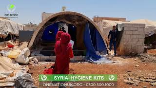 Hygiene Packs Distribution in Syria - July 2021