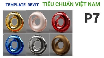 Tạo Template Revit Theo TCVN - P7: Quản Lý Vật Liệu