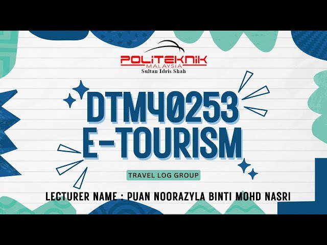 DTM 40253 : E-TOURISM (FOOD REVIEW) FARIDAH MENTARANG BAKAR,SEKINCHAN class=