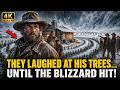 Everyone Laughed at His Strange Tree Rings… Until the Blizzard Hit