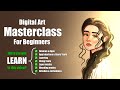 Digital art course for absolute beginners | Complete Guide ✨ part 1