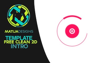 FREE Clean 2D Intro Template - After Effects CS4,CS5 AND CS6
