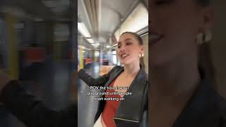 and then you act like nothing happened hehe #pali #nyc #subway #greek #greekamerican #shorts #song
