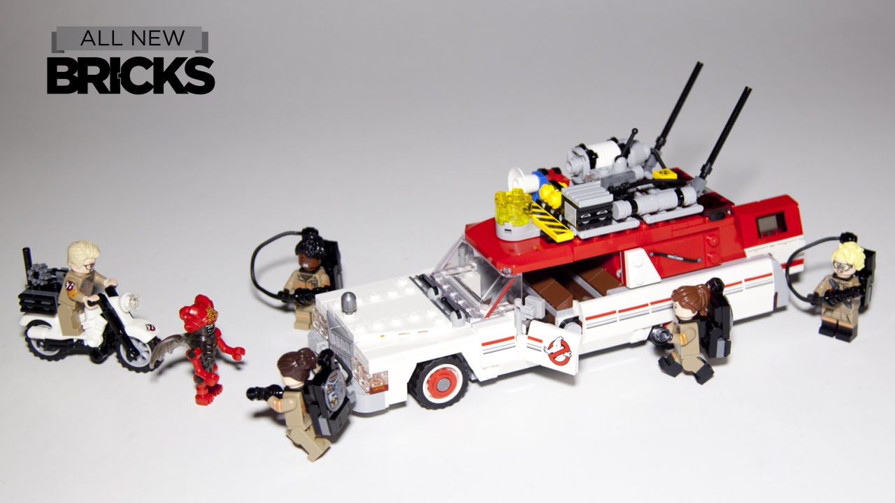 lego ghostbusters ecto 1 and 2