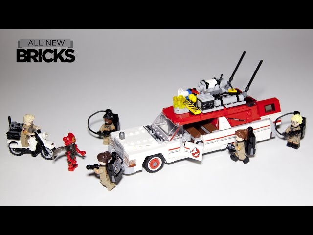 Lego Ghostbusters 75828 Ecto-1 and 2 Speed Build - YouTube