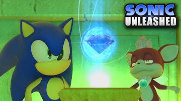 Sonic Unleashed - Day Boss: Egg Devil Ray,Cool Edge Night Act 1 Walkthrough Xbox Series X (Part 13)