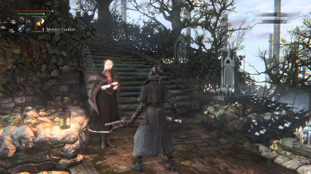 Bloodborne: Doll'S Reactions To Gestures.