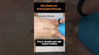Ultra Simple And Relaxing Spinal Massage