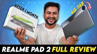 Realme Pad 2 Full Review After 1 Month | Best Tablet Under 20000 INR realmepad2