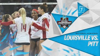 Louisville vs. Pitt: 2022 NCAA volleyball semifinals highlights