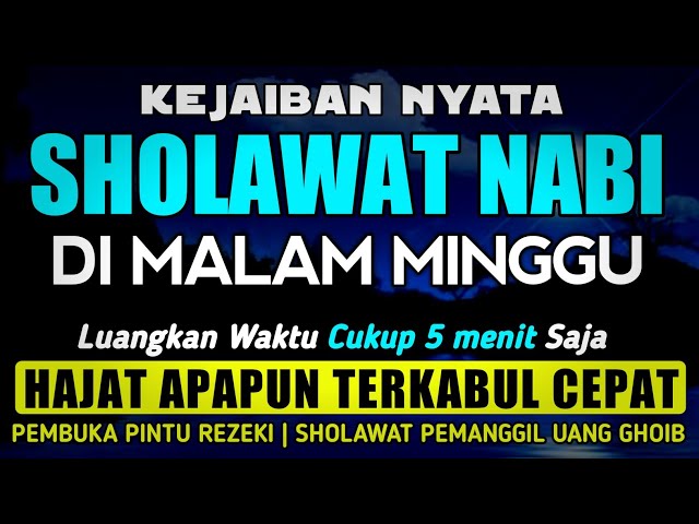 SHOLAWAT JIBRIL PENARIK REZEKI PALING MUSTAJAB, SHOLAWAT NABI MUHAMMAD SAW, Sholawat Jibril Merdu class=