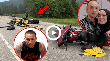 Rekaman CCTV Aktor Gary M. Iskak Meninggal Dunia dalam Kecelakaan Sepeda Motor || 5 menit sebelumnya