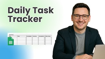 Daily Task Tracker Template In Google Sheets