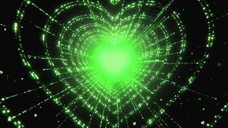 Сердечки Фон | Heart | 💚 Green Hearts 💚 | Футажи | Animation | Background Video | Футажор