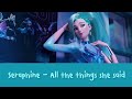 [Lyrics] Seraphine - All The Things She Said (Slowed+Reverb)