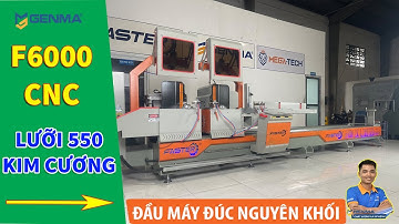Máy cắt nhôm CNC Đúc nguyên khối - Lưỡi cắt 550 kim cương