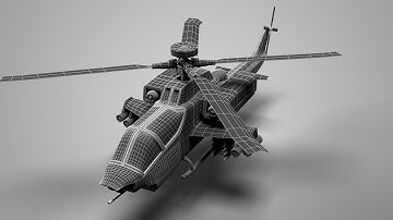 Modeling Apache helicopter 3ds max tutorial part - 1