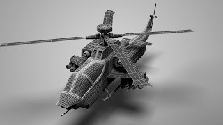 Modeling Apache helicopter 3ds max tutorial part - 1 screenshot 2