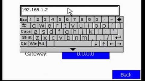 Configuracion IP HMI