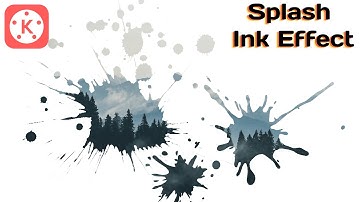 Ink Splatter Effect in Kinemaster jc Tutorial Hindi/Urdu | kinemaster ink splatter effect tutorial