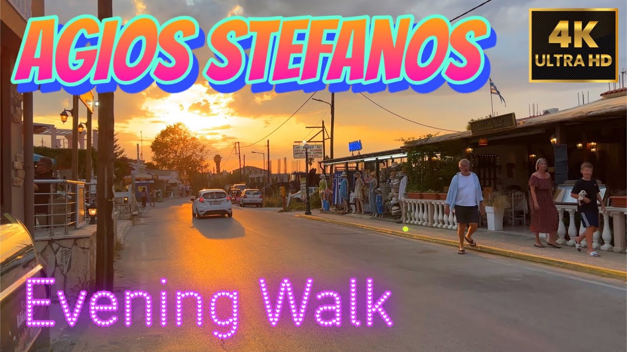 Agios Stefanos Corfu Nightlife