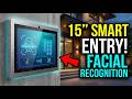 15” IK-Rated Outdoor Entry System with Facial Recognition | Waterproof Smart Intercom for Apartments