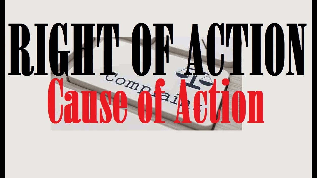 assignment of right of action