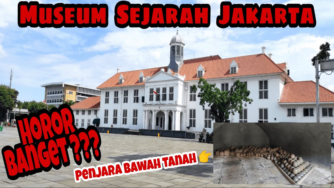 ANGKER Penjara Bawah Tanah Museum Sejarah Jakarta || Museum Fatahillah || #ciciereny #museumjakarta