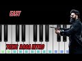 Toxic -Raya intro BGM on piano. #toxic #yash #pianoishere 