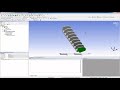 ANSYS Student: Conjugate Heat Transfer in a Tube Fin Heat Exchanger Using ANSYS Mechanical