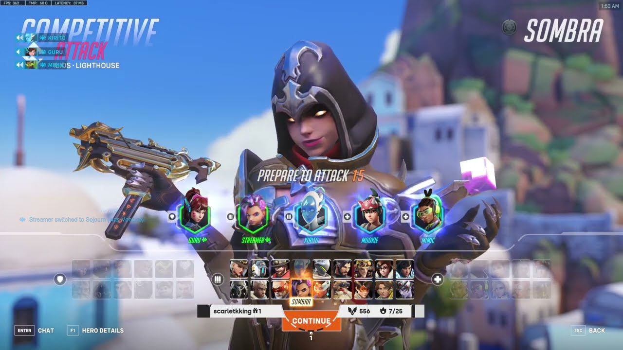 GALE INSANE SOMBRA OVERWATCH 2 SEASON 10 GAMEPLAY