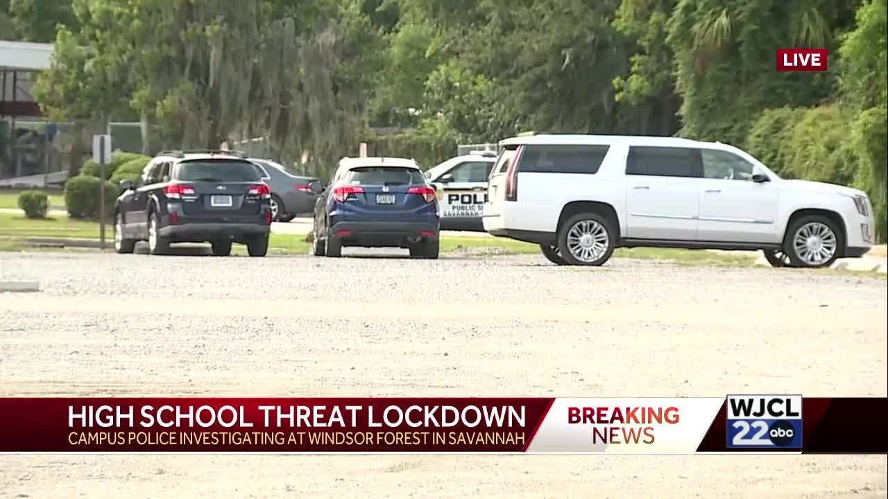 2 Savannah schools placed on lockdown due to threats - YouTube