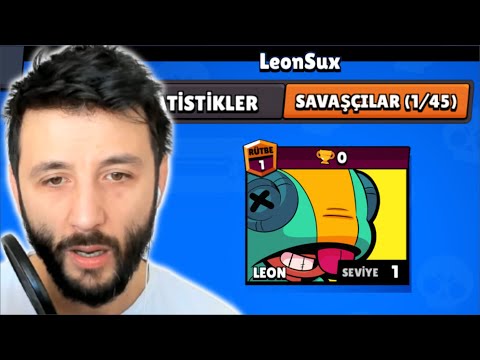 LEON ile OYUNA BAŞLAMAK (İlk Karakter) Brawl Stars OYUN HATASI ve AÇIĞI