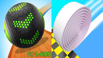 Going Balls VS Brick Builder Android iOS Mobile Gameplay Walkthrough (Level 601-605)