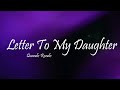 Quando Rondo - Letter To My Daughter (Lyrics)