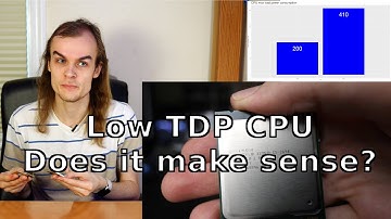 How much does a low TDP CPU matter? Comparing low and normal TDP server CPUs
