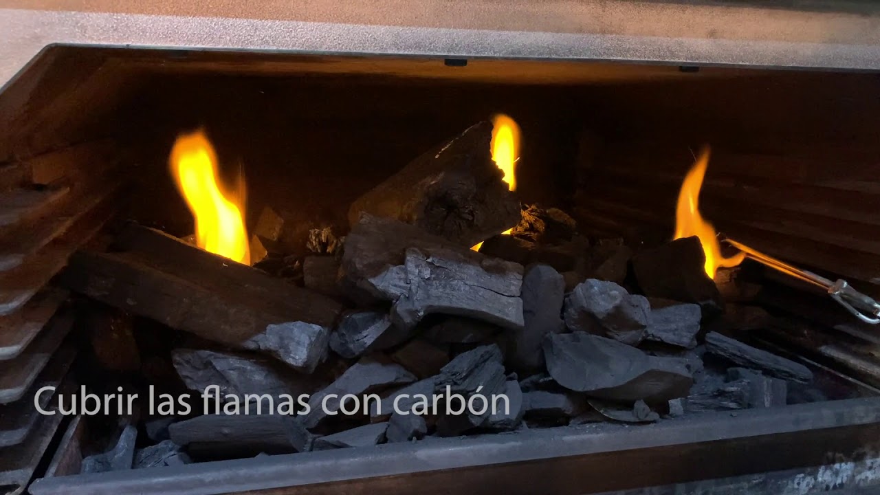 Encendido y Apagado de Horno Brasa Josper