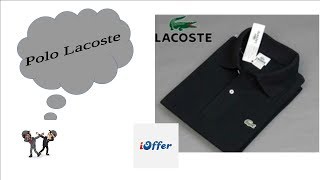 [UNBOXING] iOFFER - Polo Lacoste - YouTube