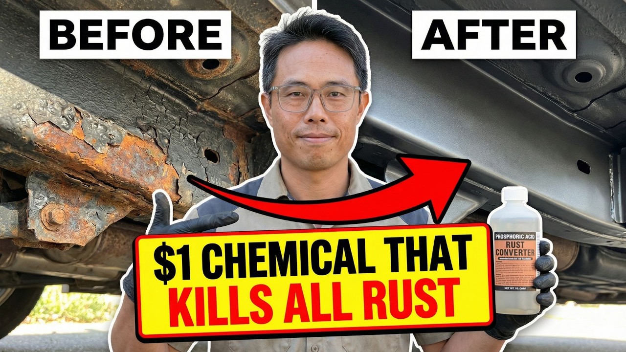 I Found the $1 Dollar Store Trick to Remove Rust Permanently！ - YouTube
