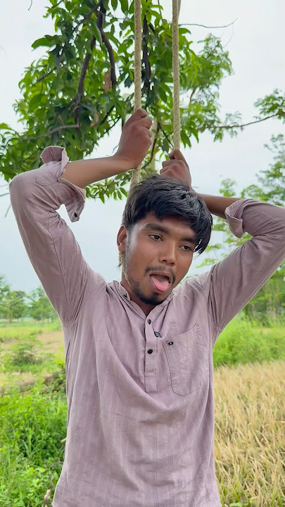Marte marte Bach gya 🥹😭 #funny #comedy #newthought #kisan #friends #aamkaped#aamtodnewale #aam