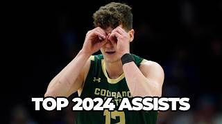 Top assists of the 2024 NCAA men's tournament