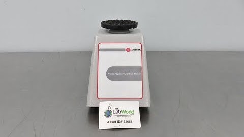 Thomas Sci Fixed Speed Vortex Mixer Video ID 22658