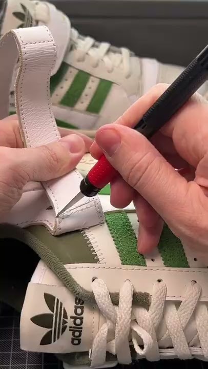 ADIDAS FORUM LOW - THIS HAD TO BE DONE ✂️👀 #SHORTS