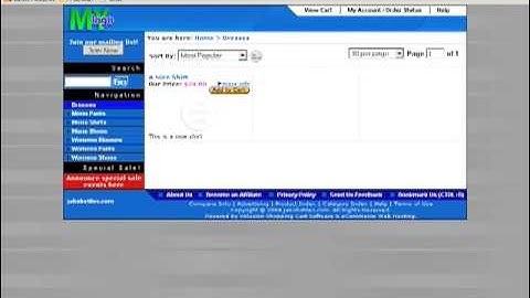 Volusion Experts SEO Setup- Example of Non-SEO URLs Video