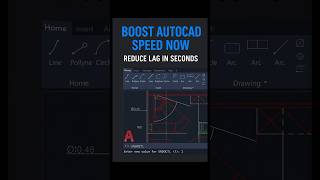 AutoCAD Users Don't Know This Performance Hack #CADtips #SpeedUp