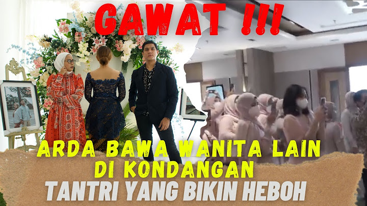 TANTRI ARDA - PRANK ARDA BAWA WANITA LAIN DIKONDANGAN