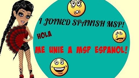 Making an account in spanish msp