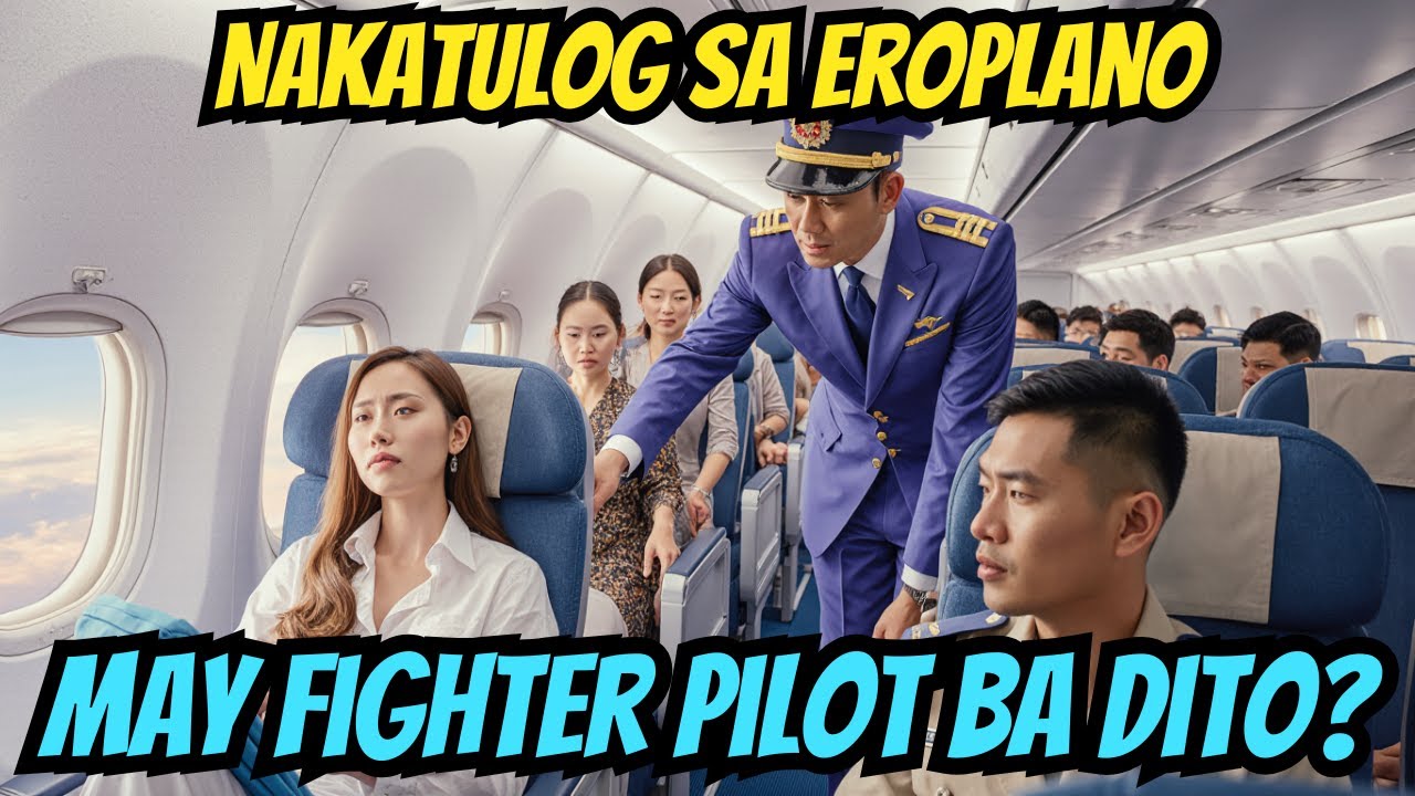 Babaeng Natulog sa Eroplano, Biglang Tinawag ng Kapitan sa Microphone 'MAY DATING FIGHTER PILOT